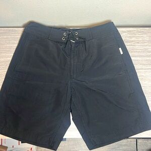 Onia Alek Black Swim Trunks Board Shorts 29